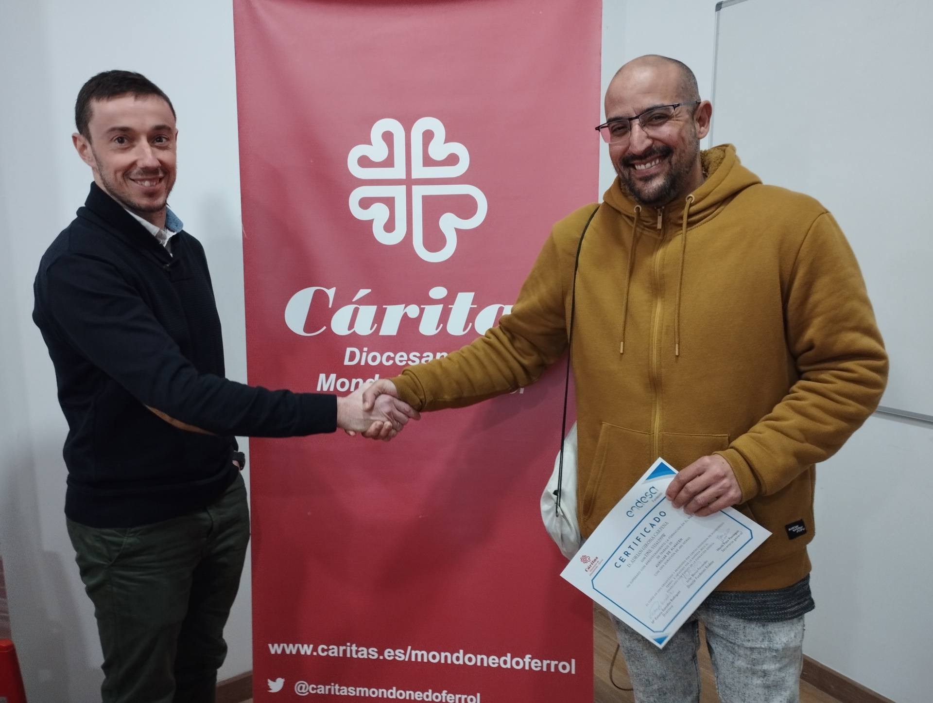 JRilo participa en la clausura curso de formación de formación de Cáritas